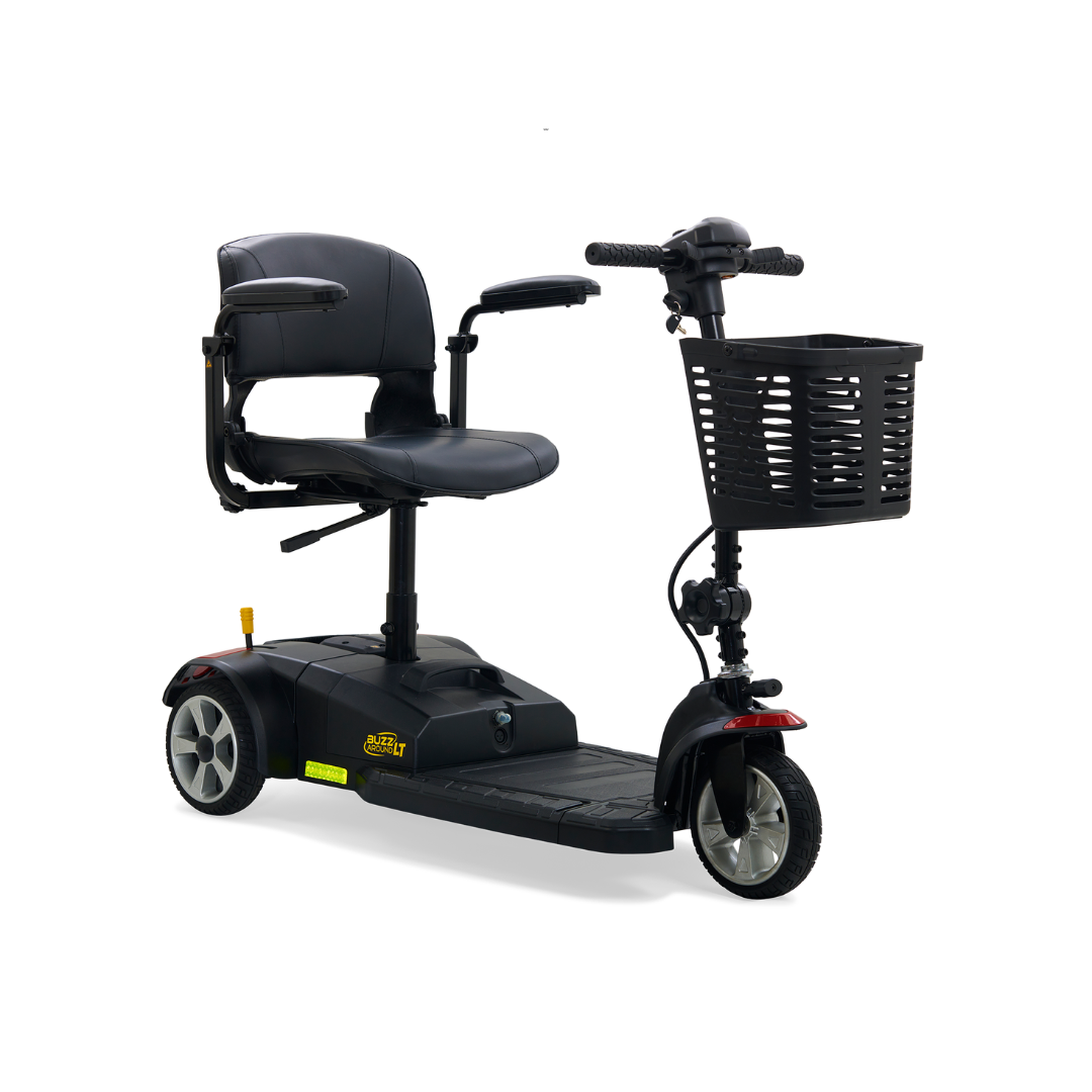 Golden Tech Buzzaround LT 3-Wheel Power Scooter - Red